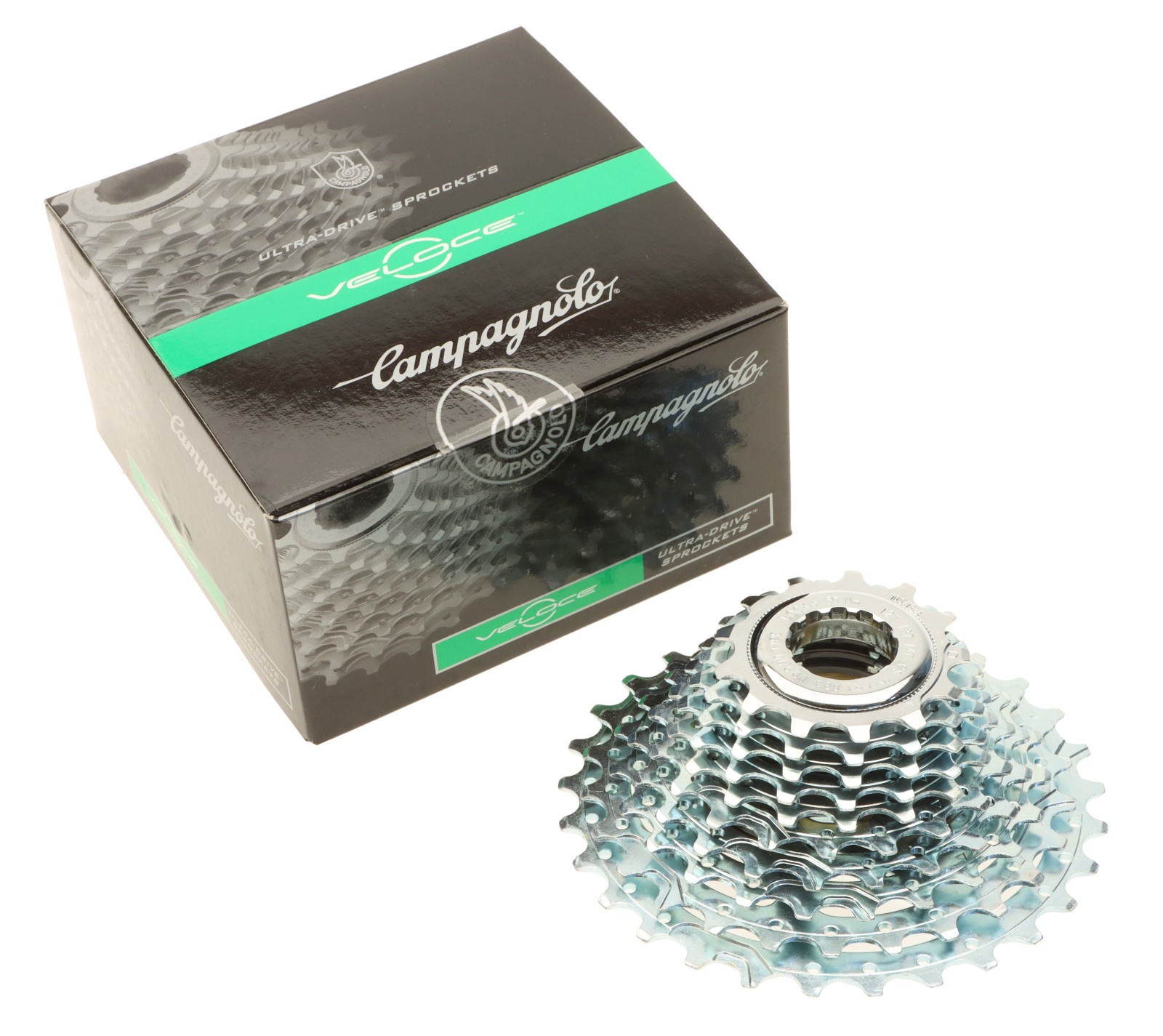 Campagnolo Veloce 10 Speed Cassette Steel 13/29T Ultra Drive NOS NEW