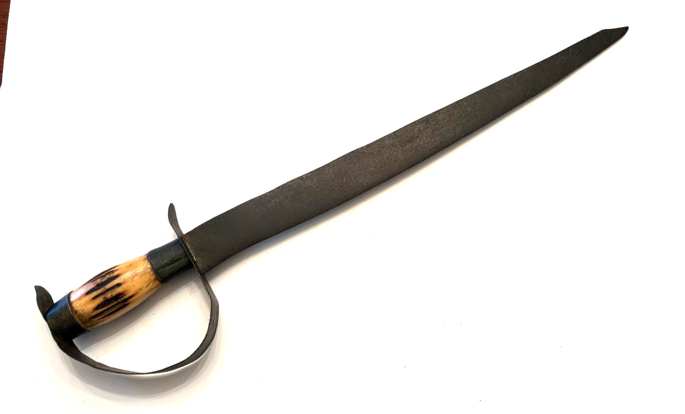 Original Civil War Confederate D-Guard Bowie Knife. Great Patina & AUTHENTIC!!!