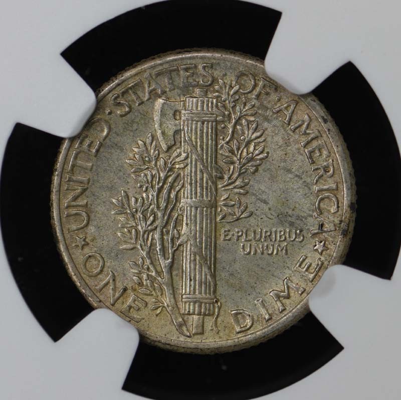 1937 Mercury Dime 10C NGC MS67