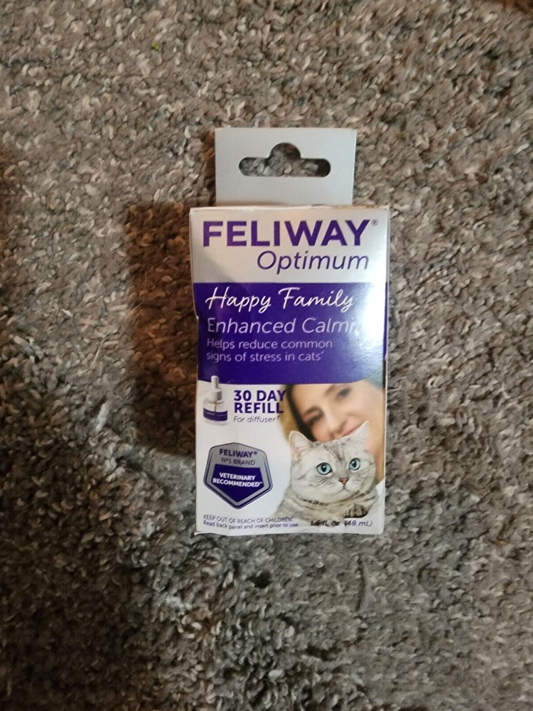 Feliway Optimum Happy Cats Calming Diffuser 30 Day Refill EXP 2026
