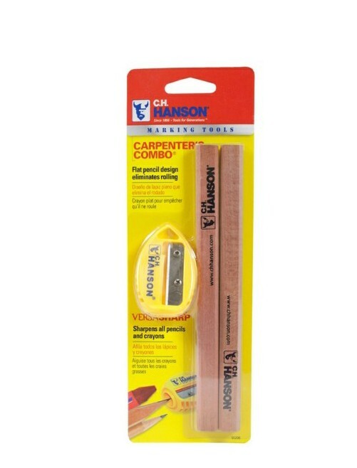 CARPENTER'S COMBO PENCIL AND SHARPENER