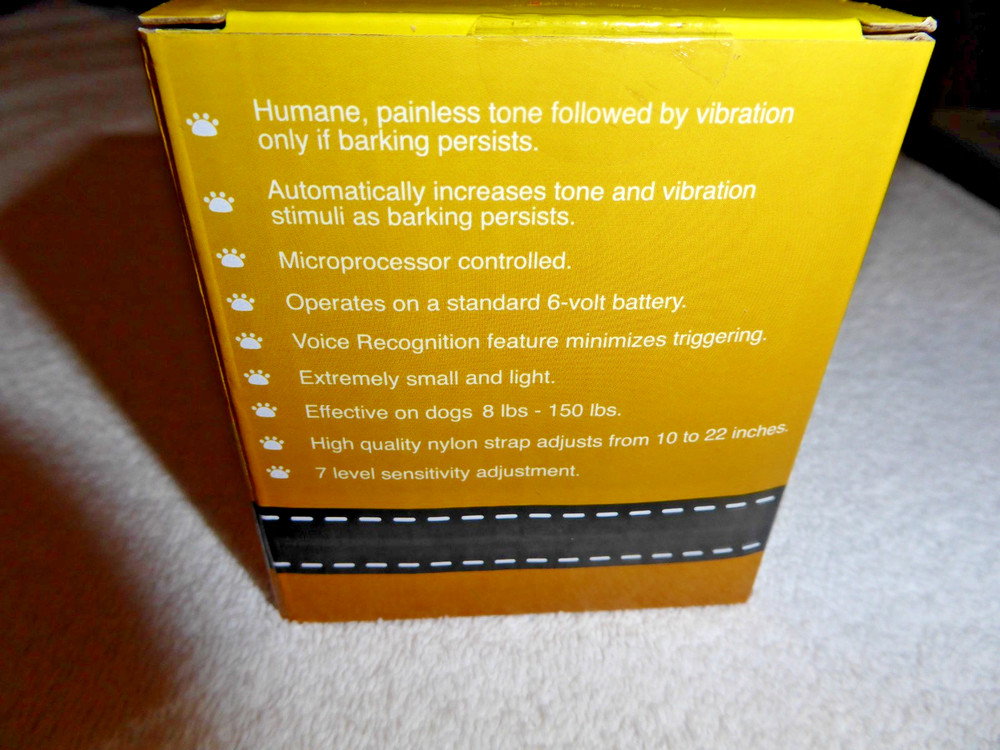 WROOOF Barking Control Collar new sealed