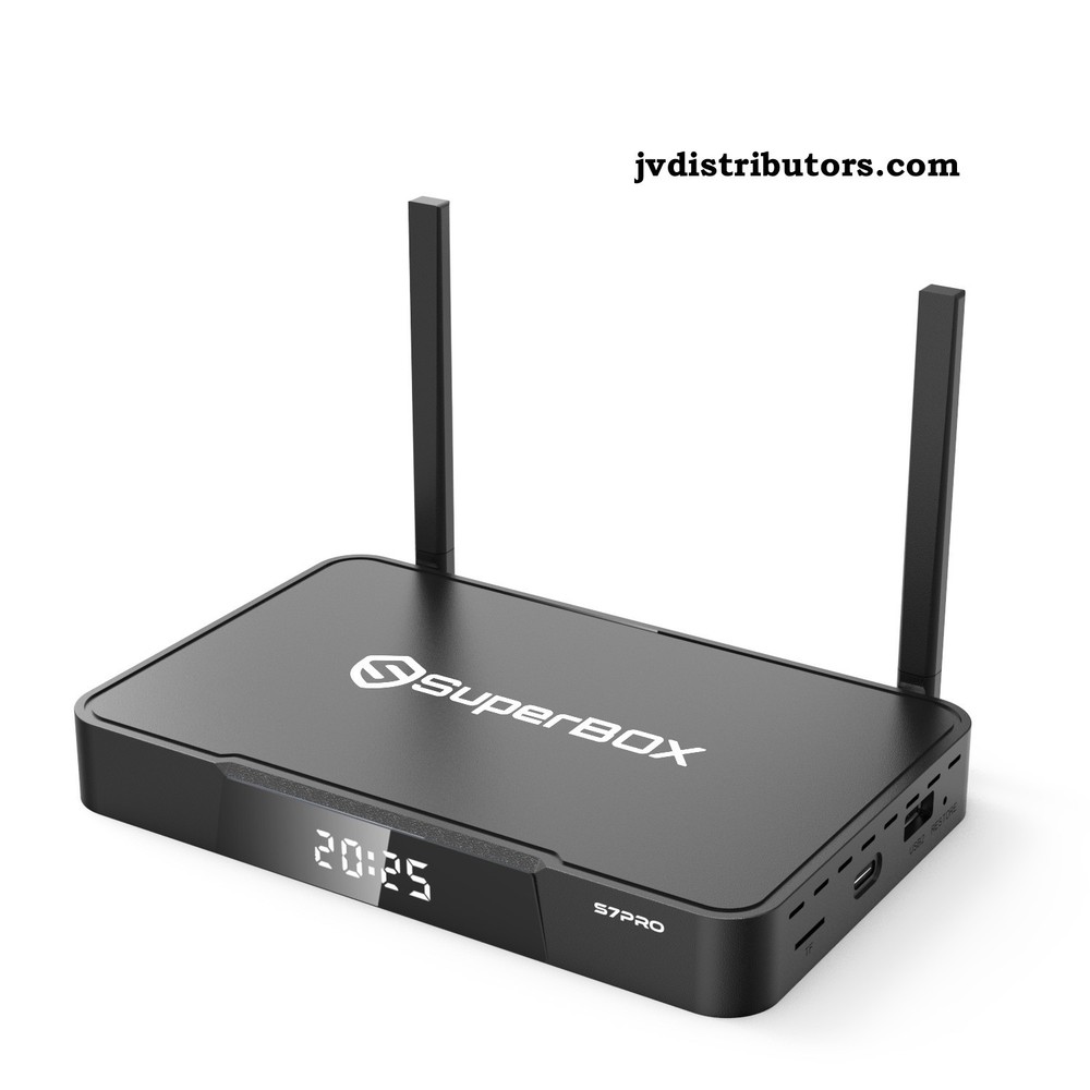 SUPERBOX S7 PRO Android TV Box 4K Streaming Media Player Authorized & PRO SET-UP
