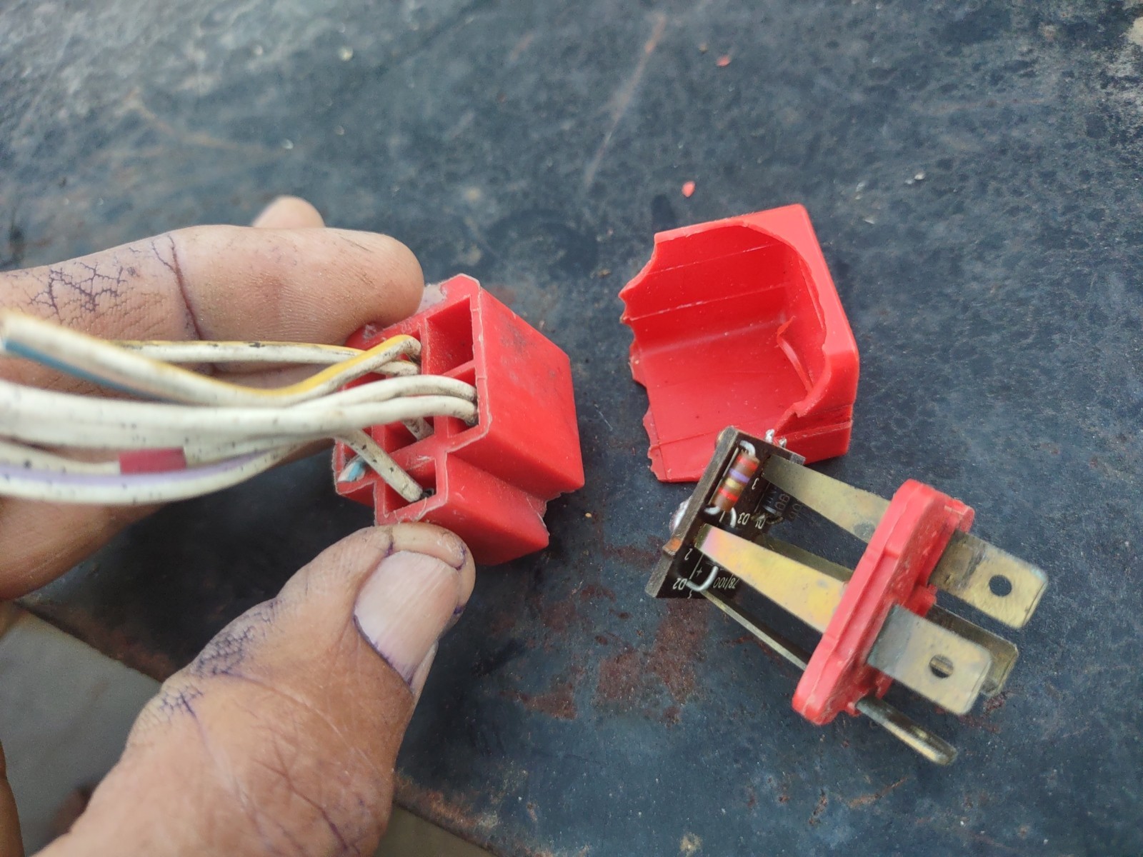 Jaguar Xjs XJ6 5 Pin Multipurpose Relay Lucas Red Relay 12v Pektron W/Pigtail