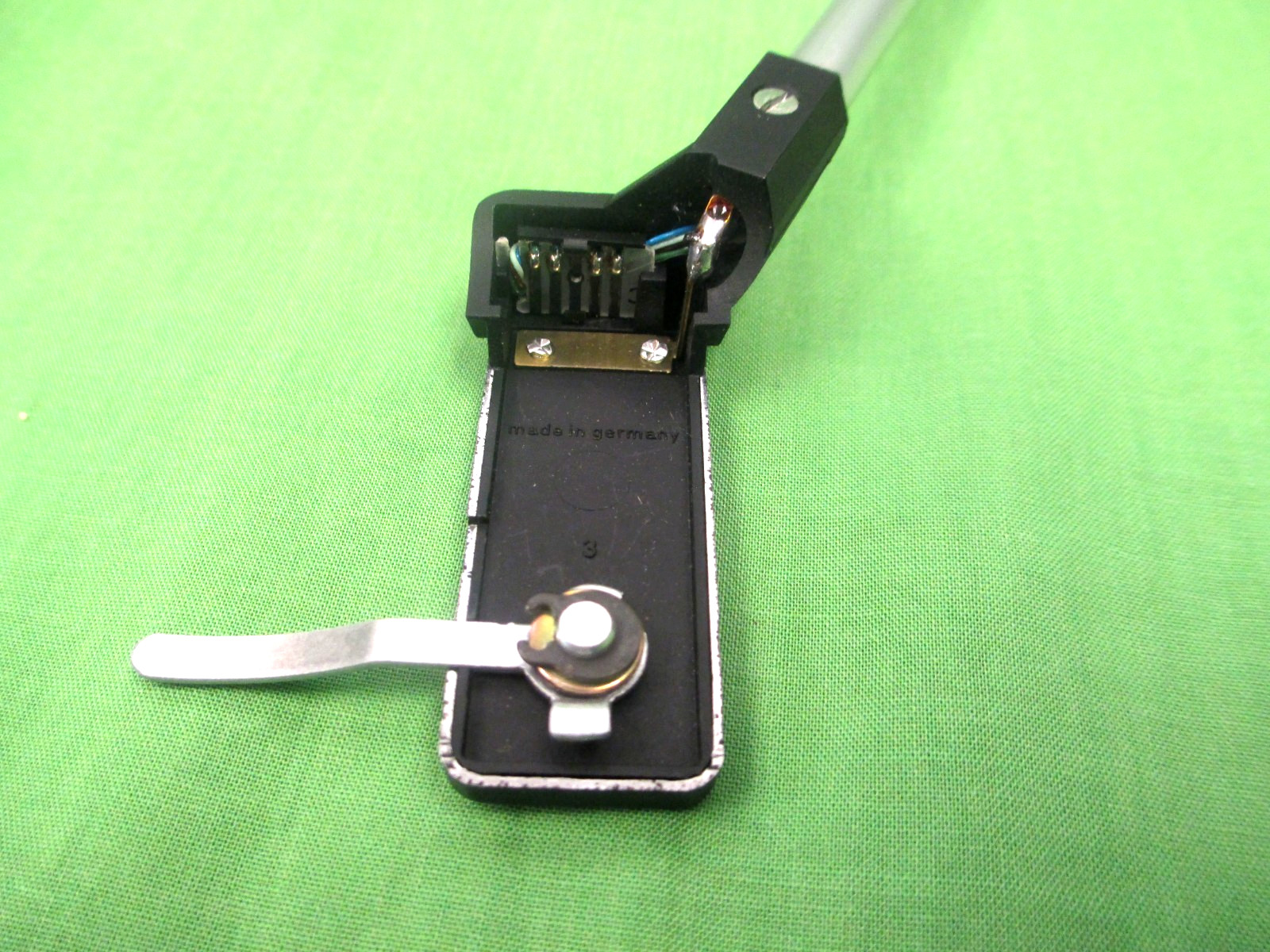 DUAL TURNTABLE CS 604 TONE ARM WITH HEAD & WIRING NEW IN CARTON PT # 244-466