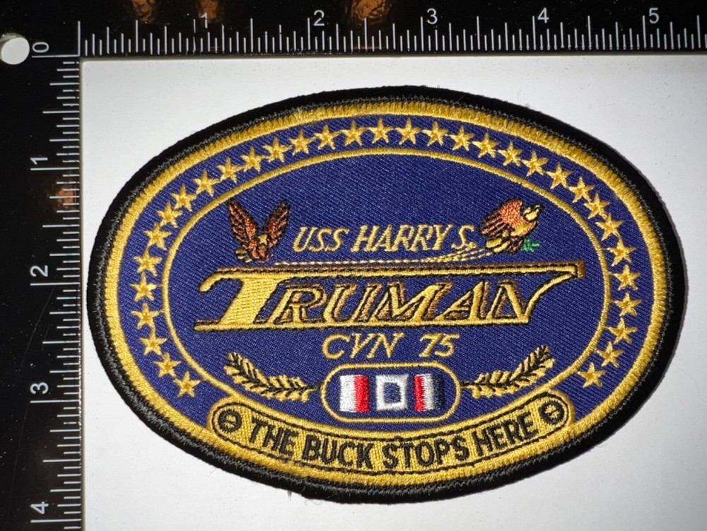 Cold War USN US Navy USS Harry S Truman CVN-75 Patch
