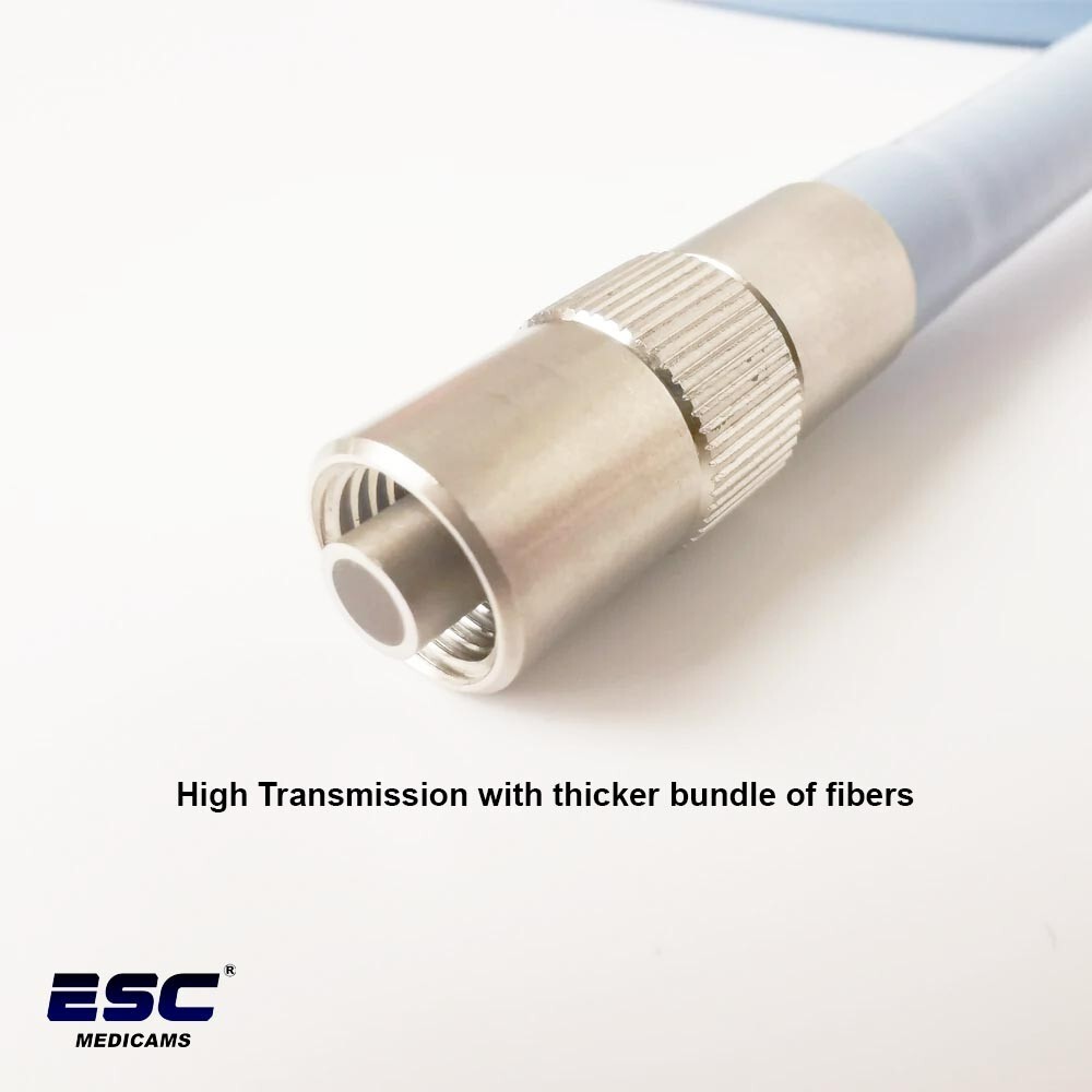 Fiber Optic Cable for LED Light Source 2.3M compatible with Storz, Transparent