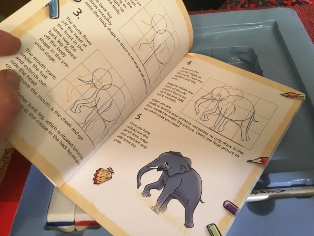 Draw Animals Book & Kit
