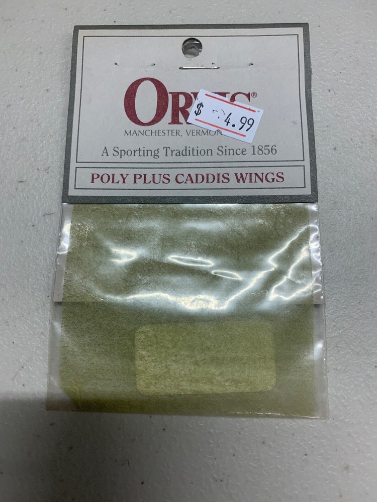 Orvis Poly Plus Spinner Caddis Wings Light Olive