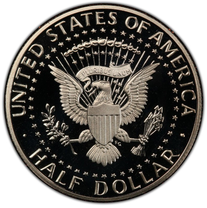1990-S Proof Kennedy Half Dollar 50C