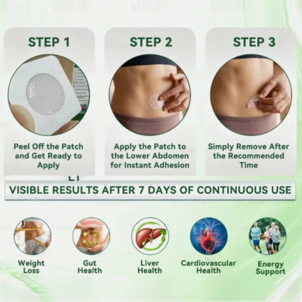 10-IN-1 Advanced Nano Microneedle Body Slimming & Skin Tightening Firming Patch