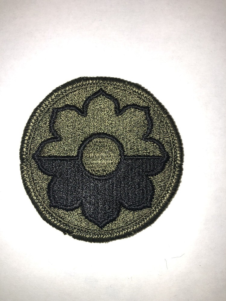 9th Infantry Division Subdued U.S. Army Shoulder Patch Insignia