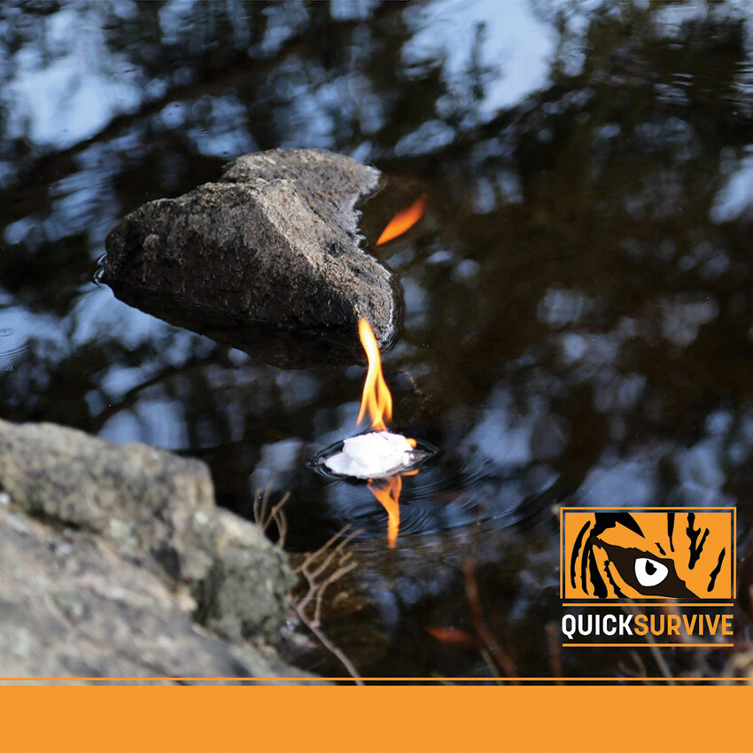 New QuickSurvive Fire Starter 50 Pack QS-50