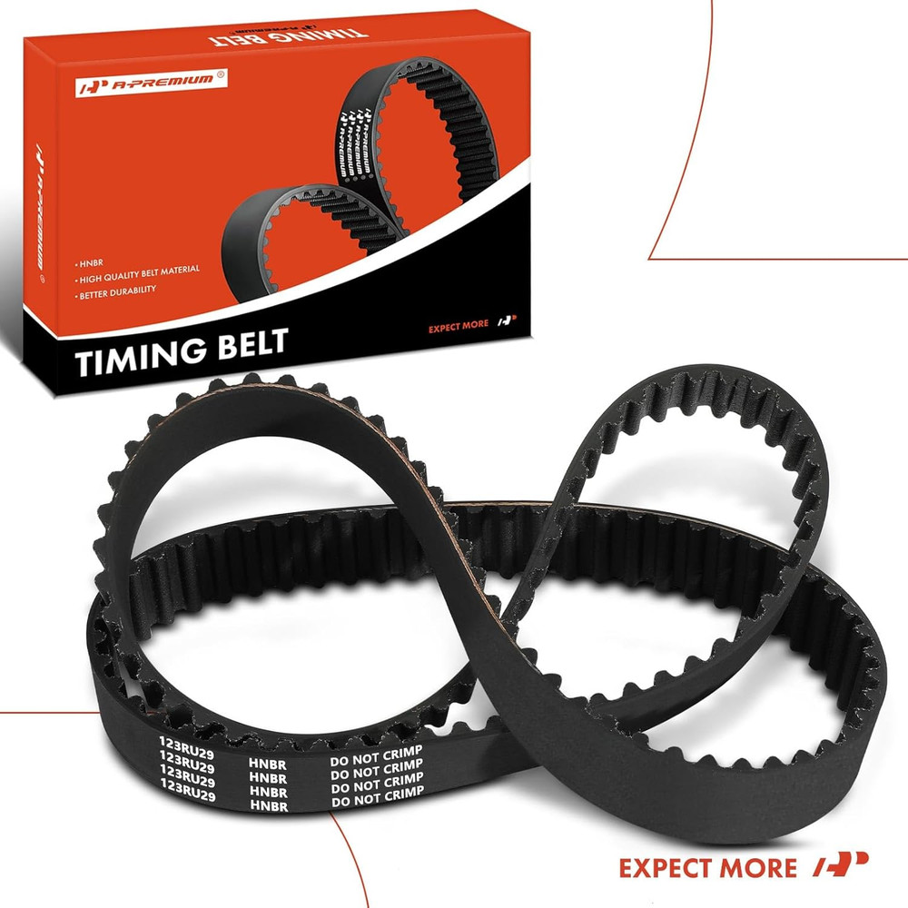 Engine Timing Belt Compatible with Mitsubishi Outlander 2003, Eclipse 2000-2005,