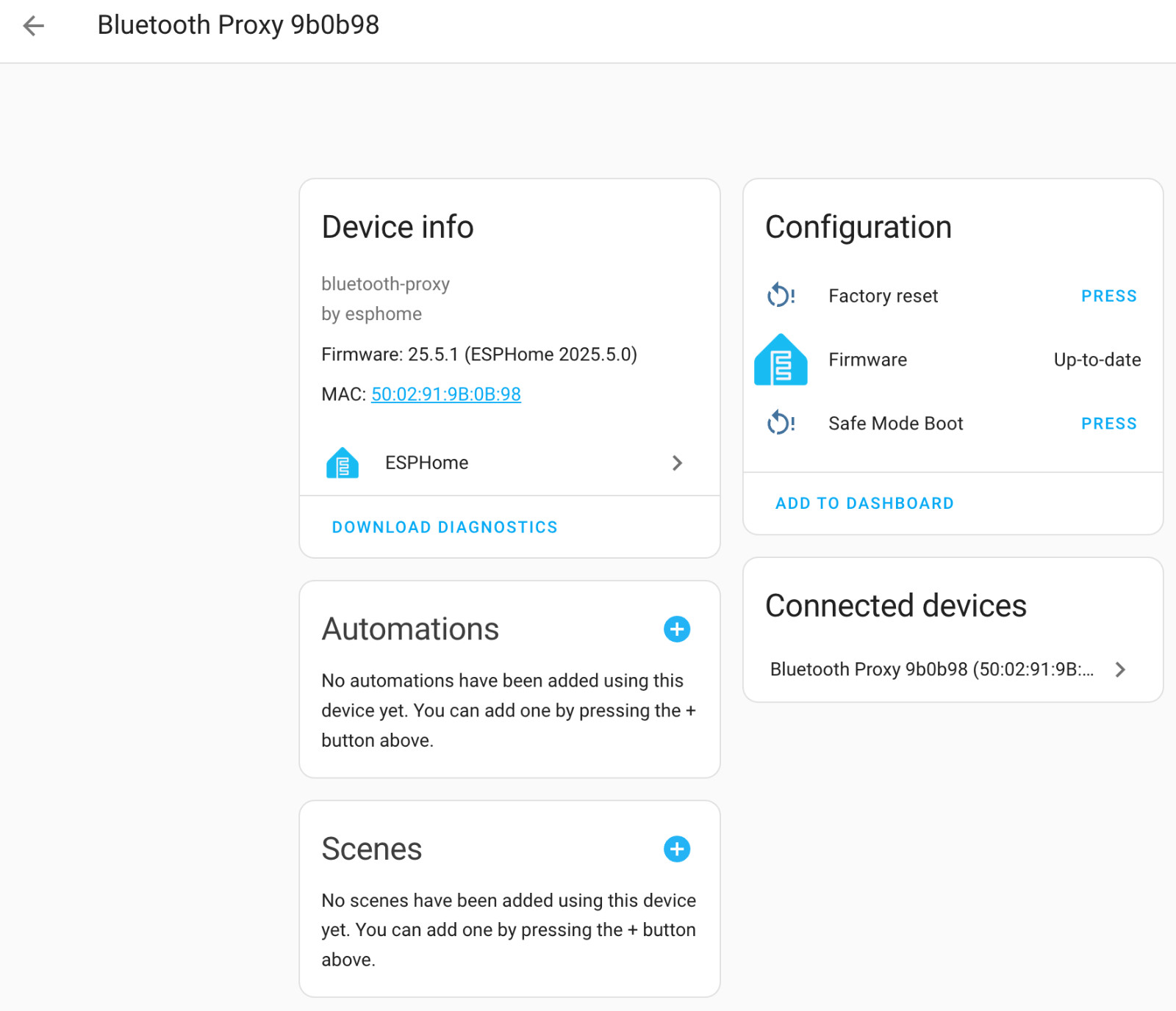 Bluetooth Proxies BLEDongle-1M For HomeAssistant By Screek (ESP32 + ESPHome)