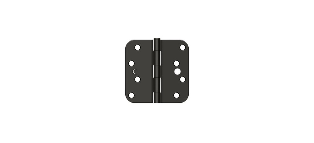 Deltana S44R510B-SEC 5/8 Plain Bearing Full Mortise Security Hinge CornerHigh