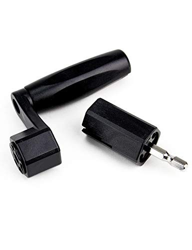 Multifunction Guitar String Winder Bridge Pin Remover Speed Peg Puller Black-1