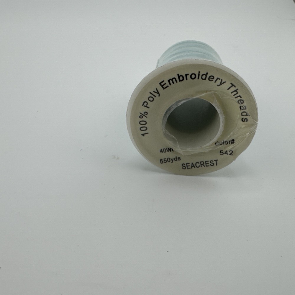 Embroidery Machine Polyester Thread 7 Rolls Assorted Colors 550yds