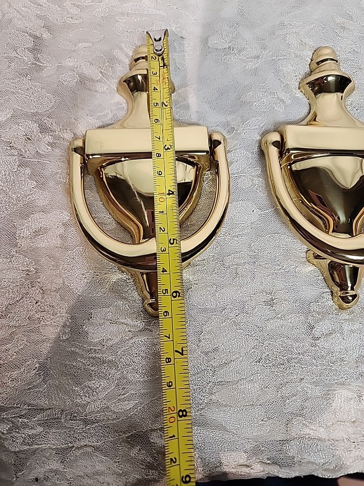 BALDWIN?-Polished Brass DOOR KNOCKER