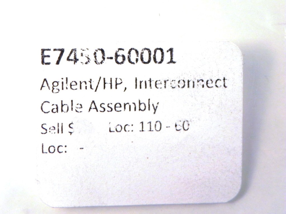 Keysight E7450-60001 Interconnect Cable Assembly