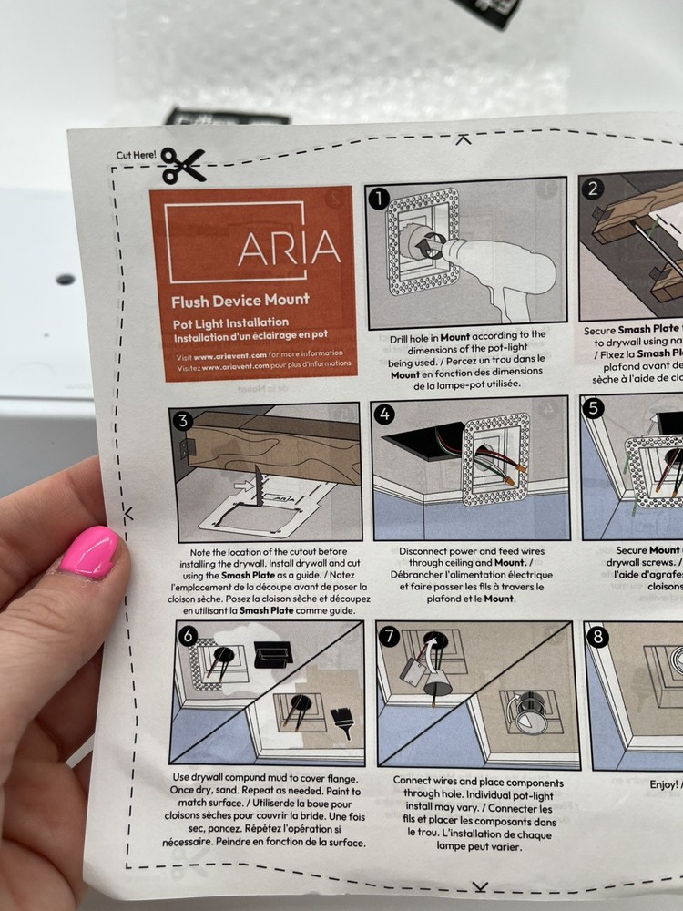 Fittes Framed Drywall Device Mount [Lite]