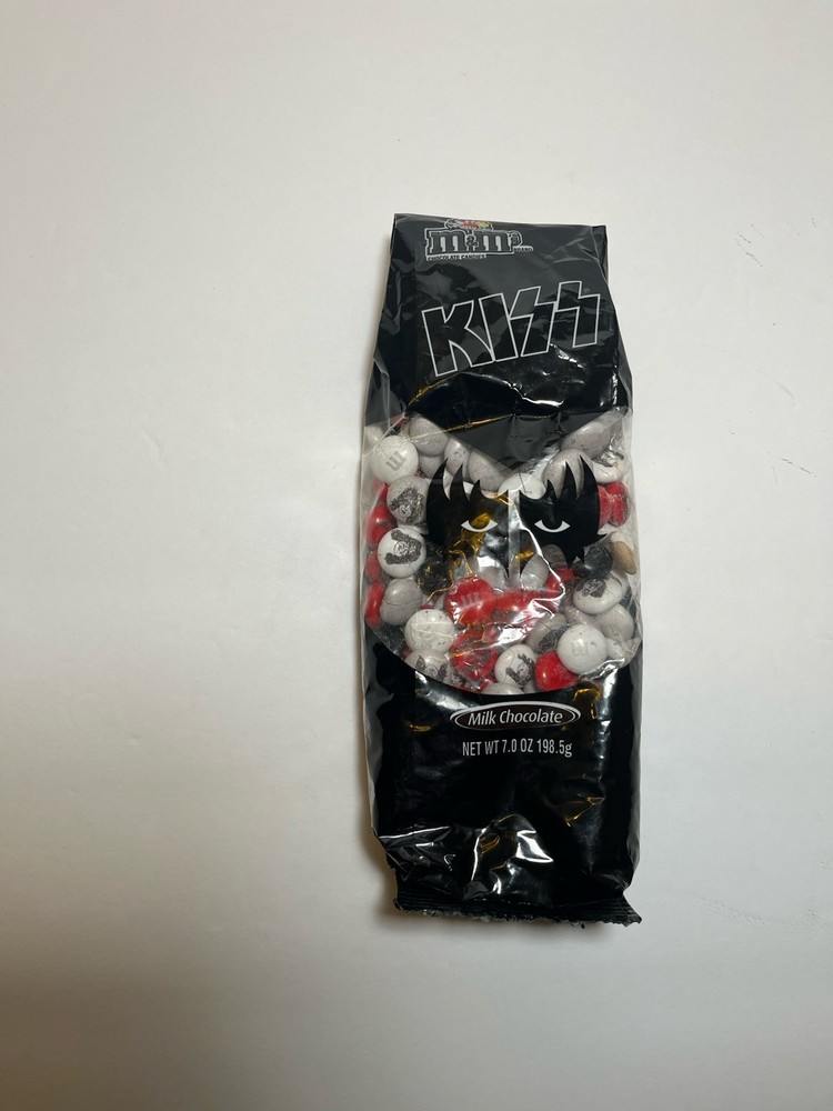 2009 KISS GENE SIMMONS M&M's 7 oz CHOCOLATE BAG UNOPENED