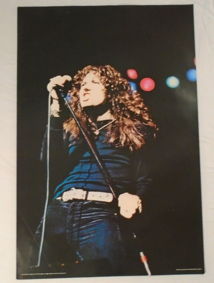 David Coverdale Whitesnake 1981 Poster Pace Scotland