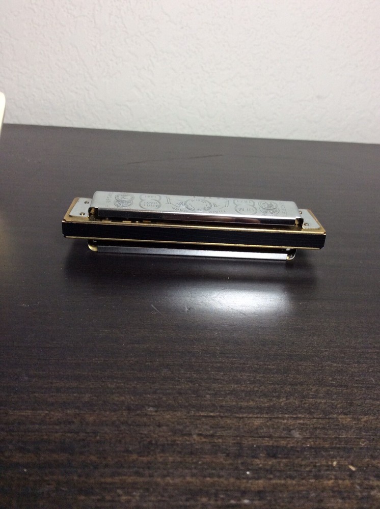 Marine Band Harmonica Key Of A With Case