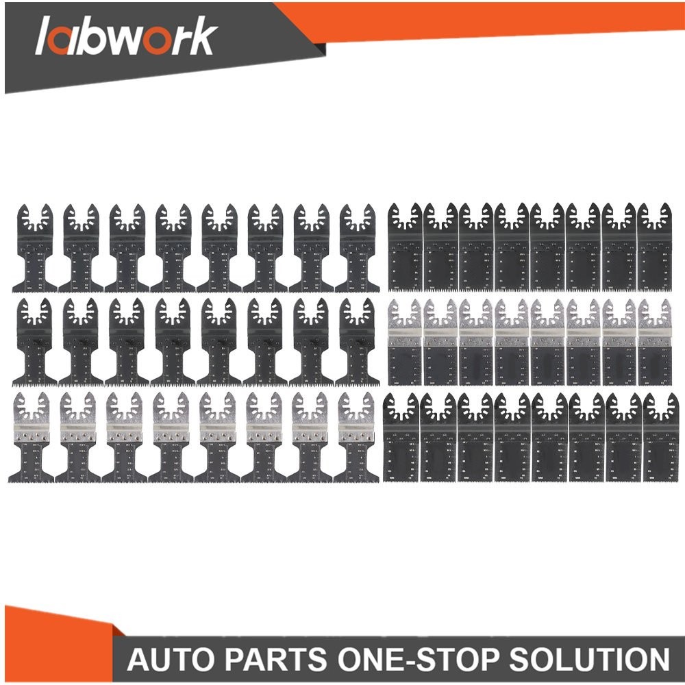 Labwork Bi-metal Oscillating Multi Tool Saw Blades 48 Pack