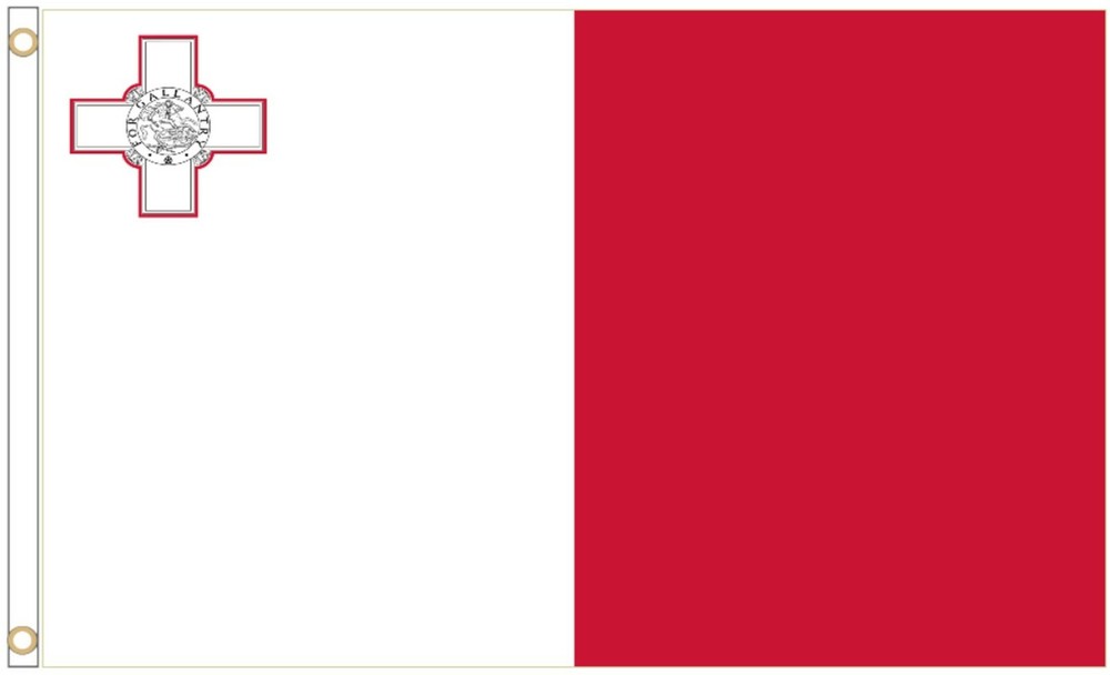 Malta Polyester Flag - Choice of Sizes