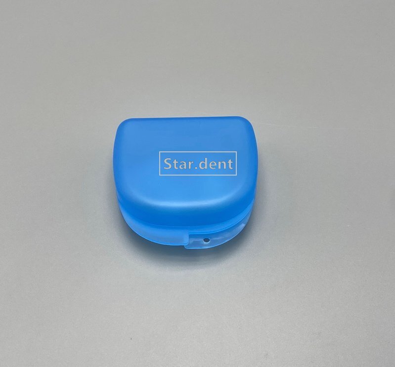 Dental Orthodontics Retainer Boxes Denture Case Mouthguard Storage Box Container