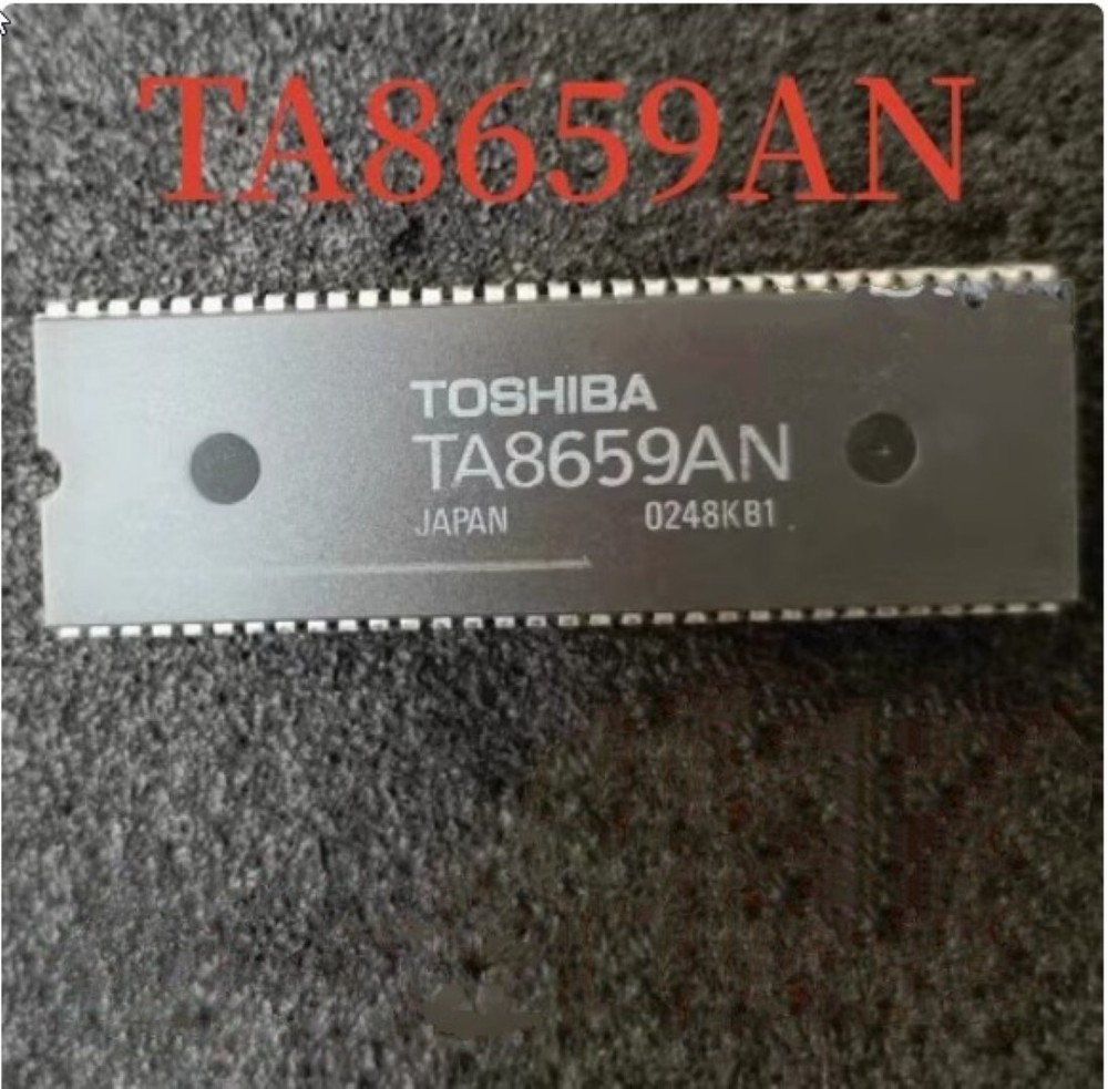 2pcs Toshiba TA8659AN DIP-24 Video Processor RH