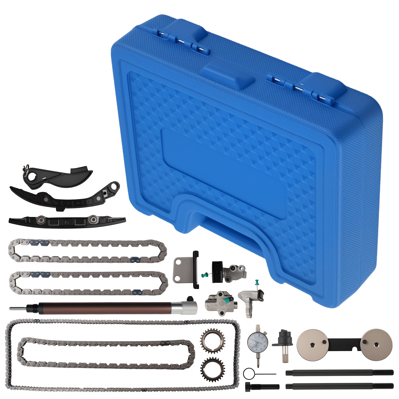 3.5L Timing Chain Kit + Toolbox For 17-24 Nissan Pathfinder Infiniti QX60 VQ35DD