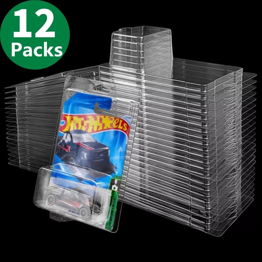 12Pack Mainline Standard Protector Case Storage for Hot Wheels and Matchbox
