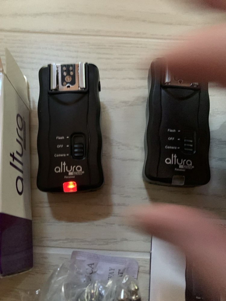 Altura Photo Duel Wireless Flash Trigger Set For Nikon Remote Shutter Release