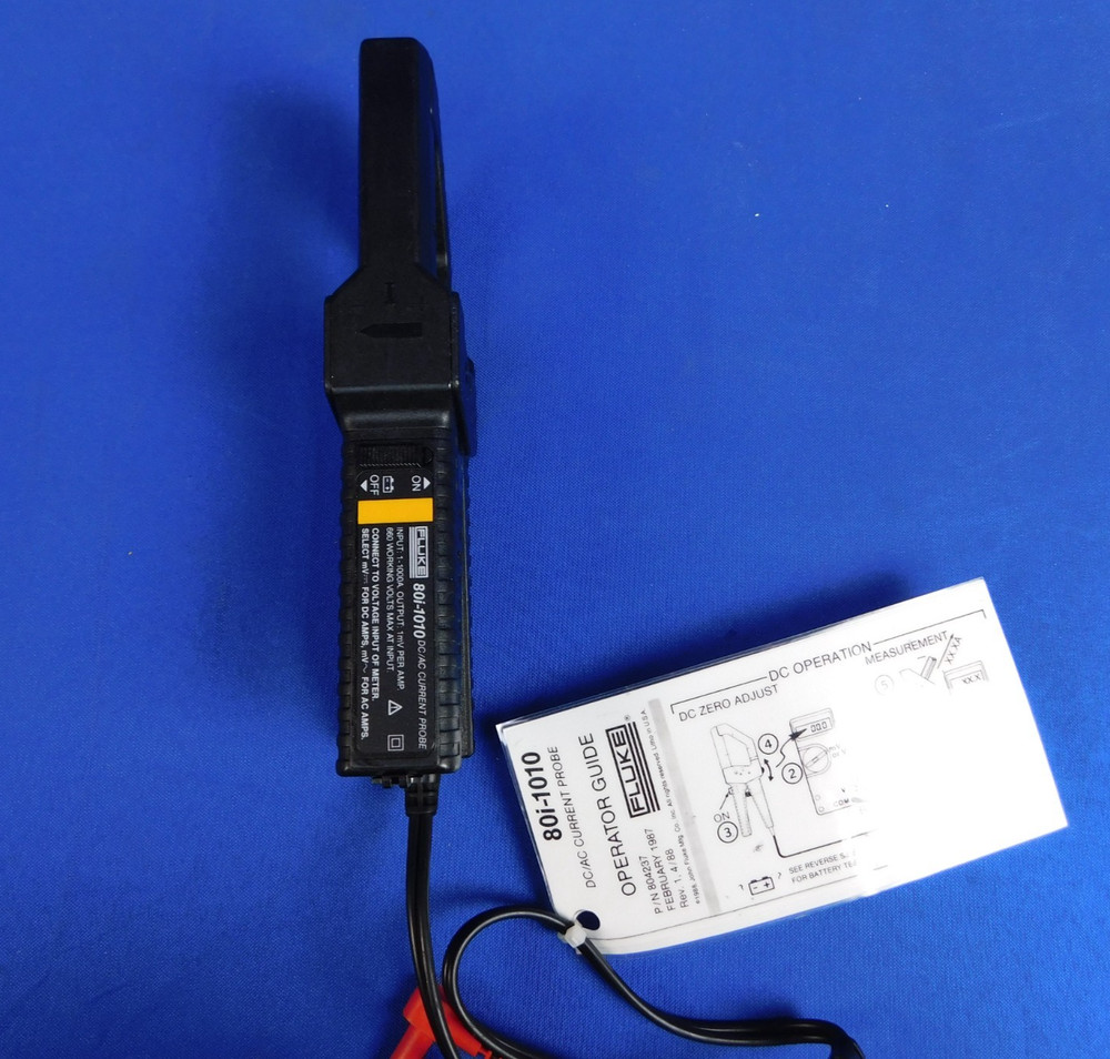 Fluke 80i-1010 Current Clamp AC DC 1-1000A
