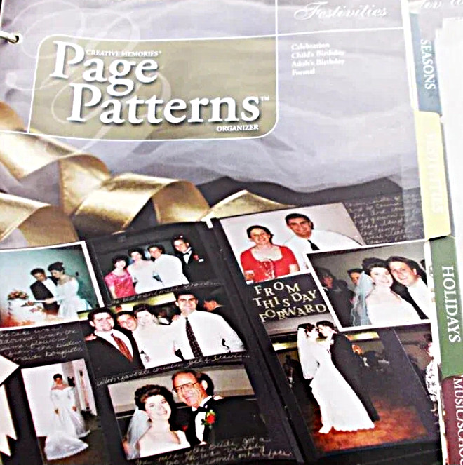 Creative Memories Scrapbooking Binder Organizer Ideas Page Patterns