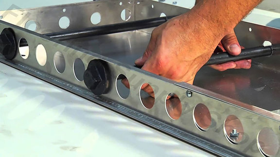 InvisaBolt Support System for use with BBADJR - Better Bench Rectangular Bench