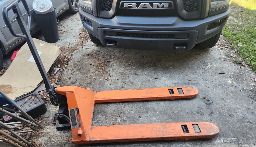 used manual pallet jack
