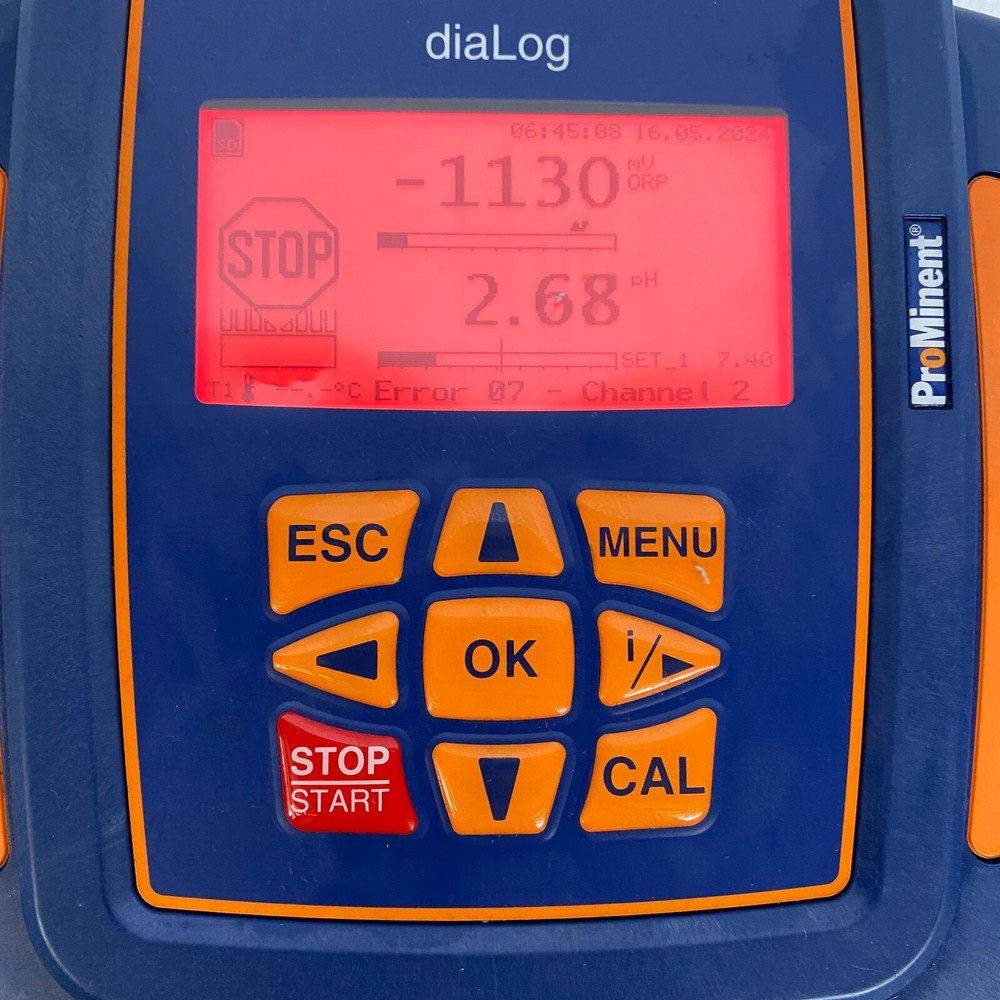 ProMinent diaLog DACa DULCOMETER Controller DACA00613010010010EN + Sensor DLG2b