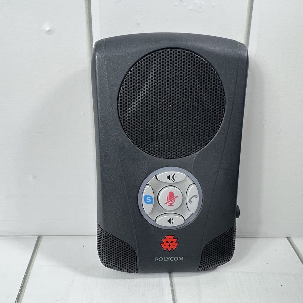 Polycom Communicator C100S USB Speakerphone for Skype-Grey