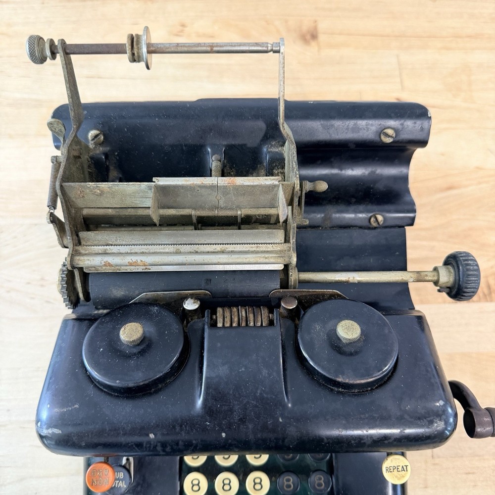 Antique Burroughs Mechanical Adding Machine