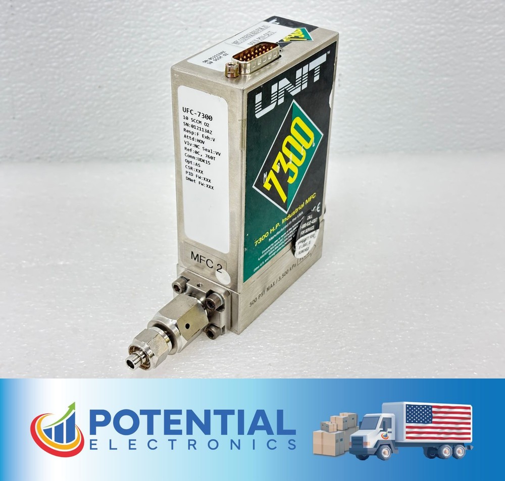 USED| Celerity / Unit UFC-7300 7300 Series High Performance Mass Flow Controller