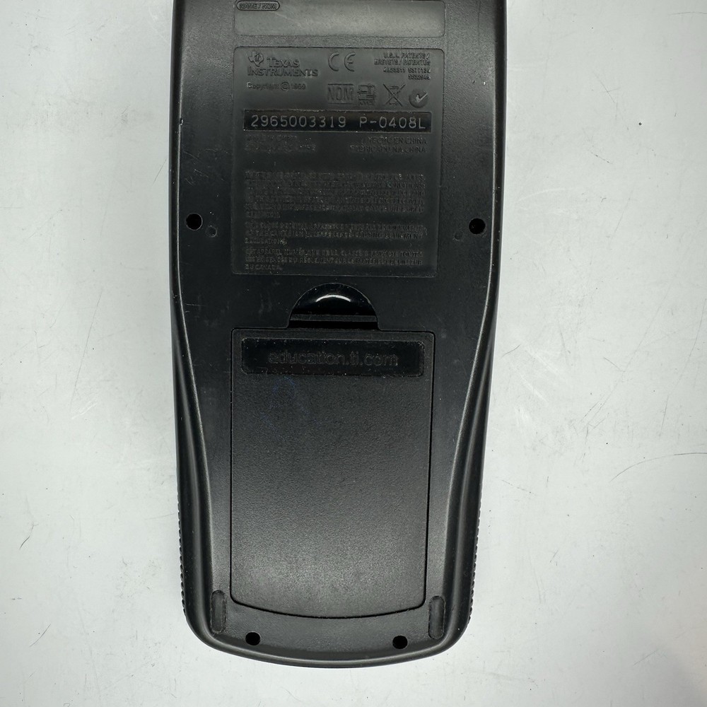 Texas Instruments TI83 Plus Graphing Calculator For Parks Not Working