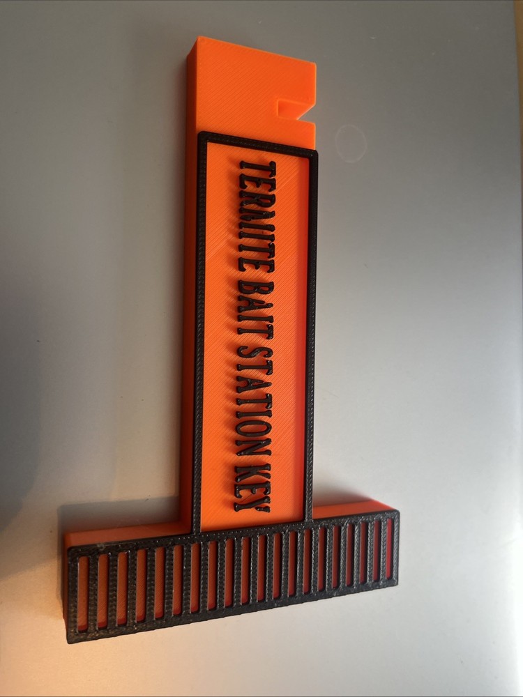 Termite Bait Station replacement Key, Orange