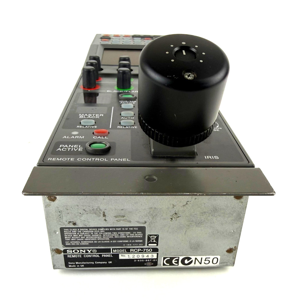 Sony RCP-750 Remote Control Panel RCP750