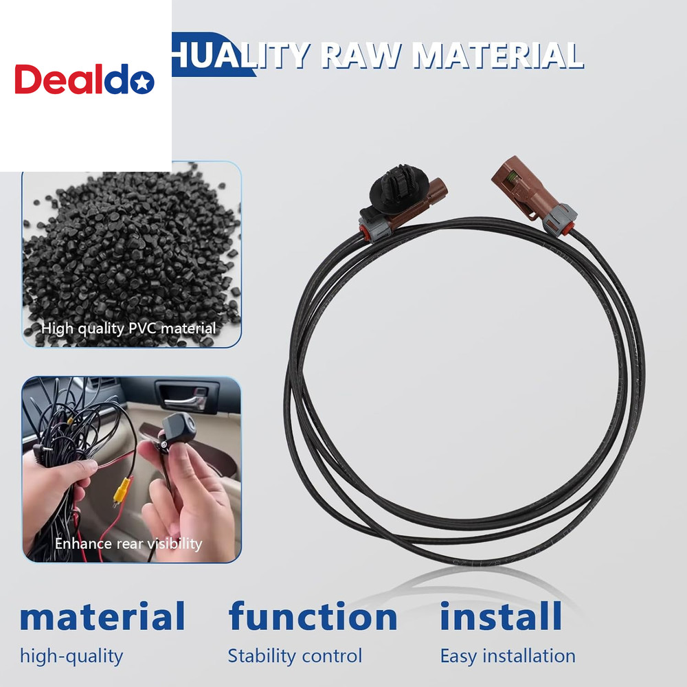 HC3Z-14D202-M Reverse Camera Cable Harness Assembly Compatible with 2017 2018 20