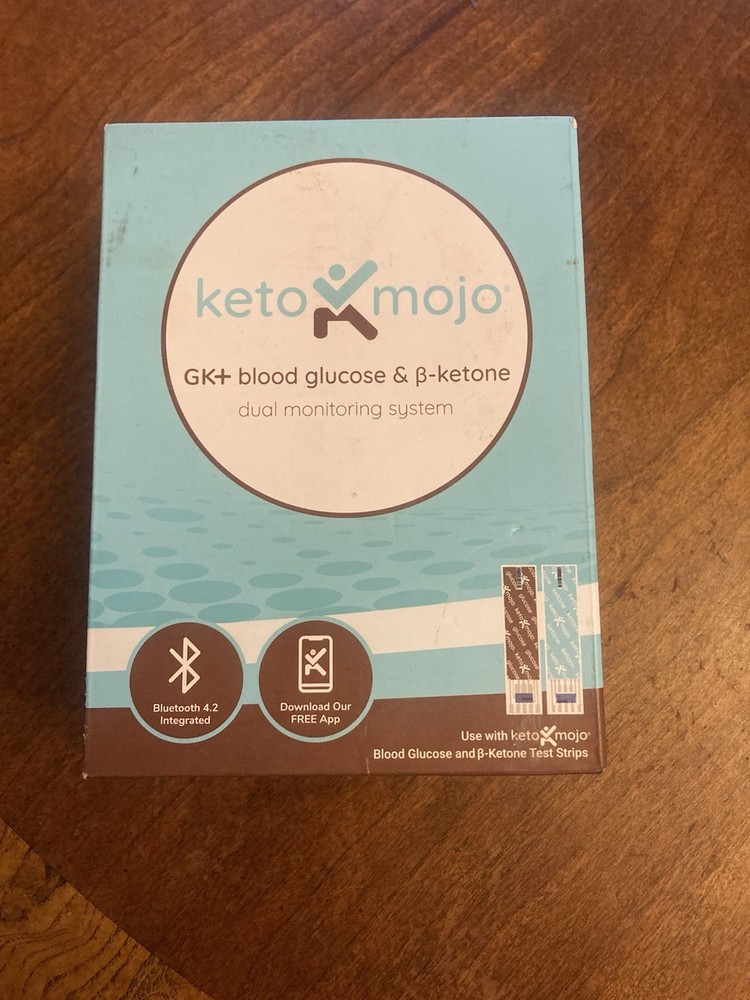 Keto-Mojo GK+ Glucose & Ketone Meter, Incomplete 👋READ DESCRIPTION