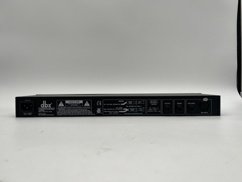 DBX 286s Microphone Preamp & Processor Channel Strip - Tested