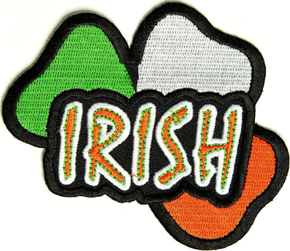 IRISH SHAMROCK PATCH